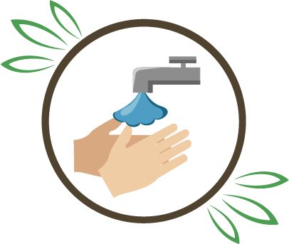 Pictogramme laver les mains